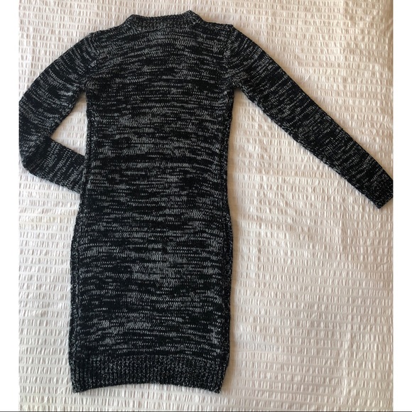 Cable Knit Long Sleeve Sweater Dress - Picture 6 of 16